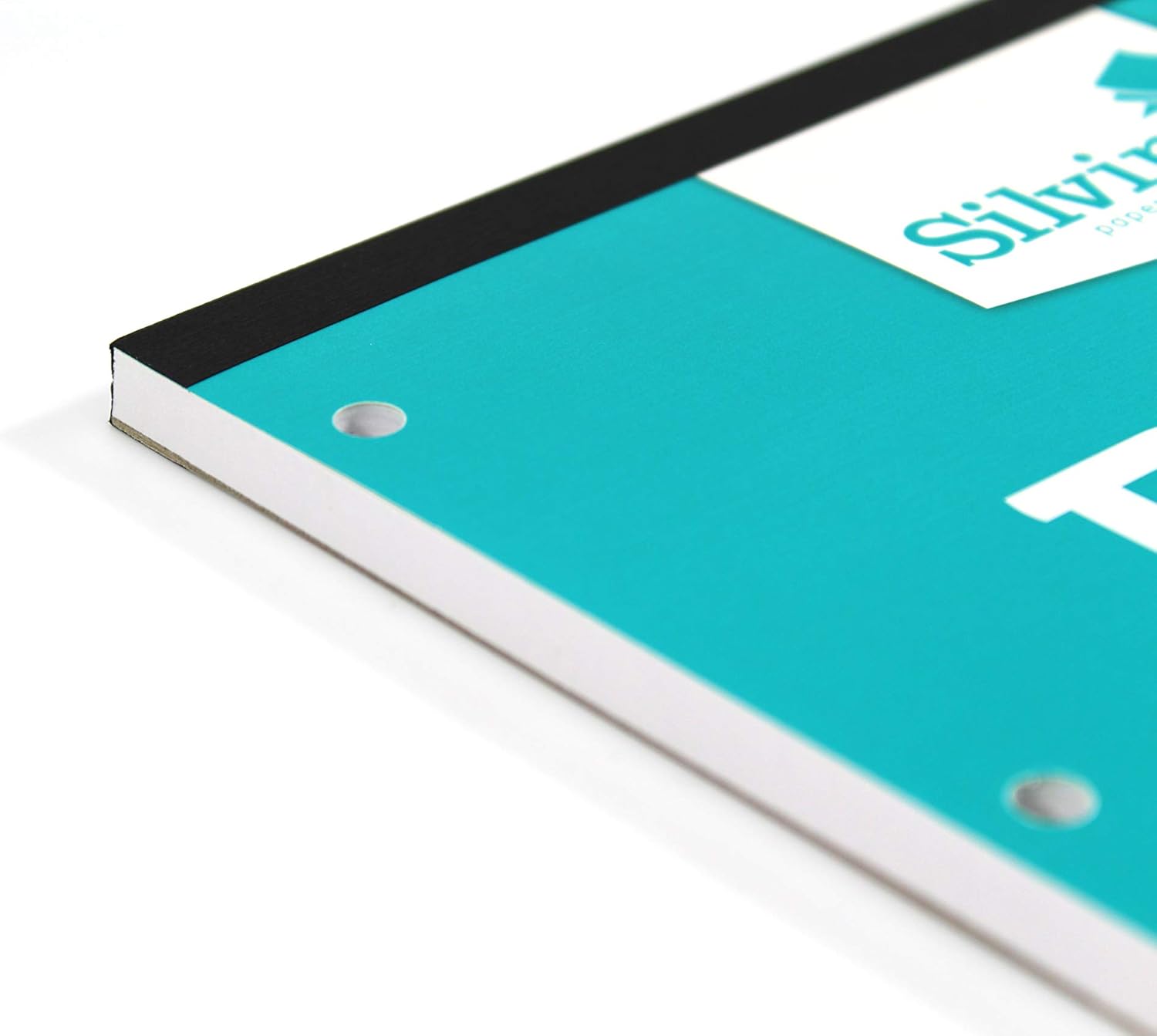 Silvine A4 refill pad with 5mm grey dot grid pages, 160 sheets, ideal for stationery and note-taking.