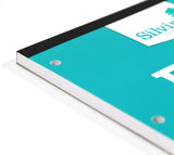 Silvine A4 refill pad with 5mm grey dot grid pages, 160 sheets, ideal for stationery and note-taking.