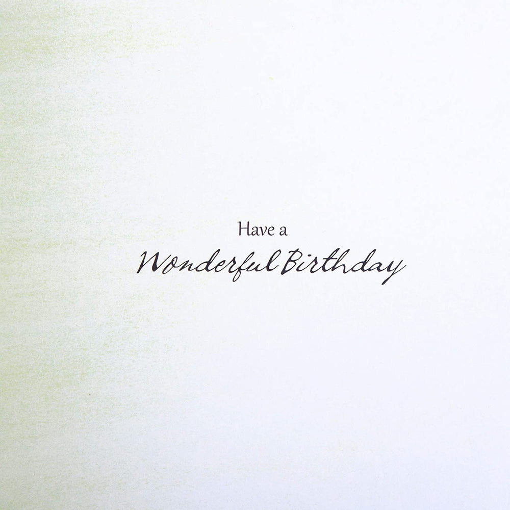 General Birthday Card Classic Illustrated Design