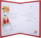 Hallmark Boxed Christmas Card for Fiancé – Forever Friends Winter Love Design