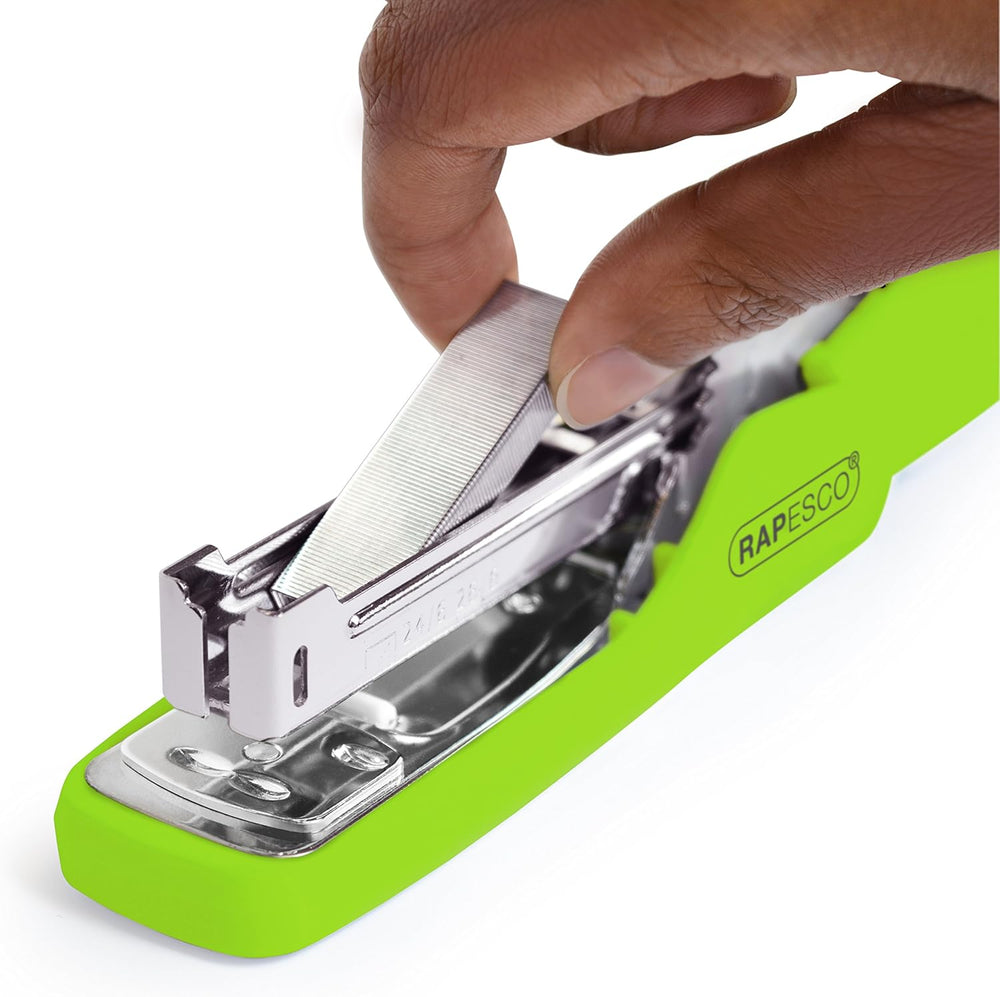 Rapesco X5-25ps Less Effort Stapler - Green