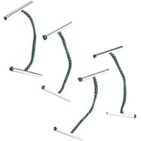 Q-Connect 25mm Green Metal 100 Treasury Tags