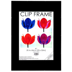 Photo Album Co A1 Poster Display Frameless Clip Frame - CF5984
