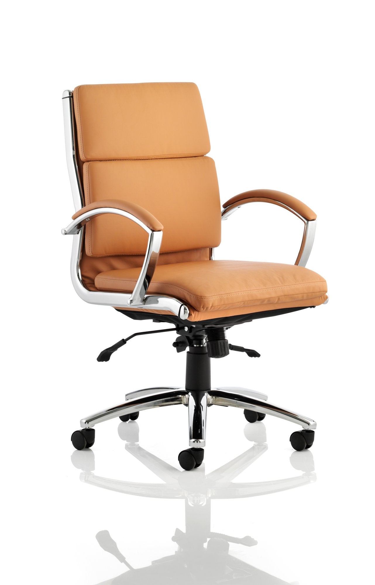 Classic Executive Chair Medium Back Tan EX000011 DD