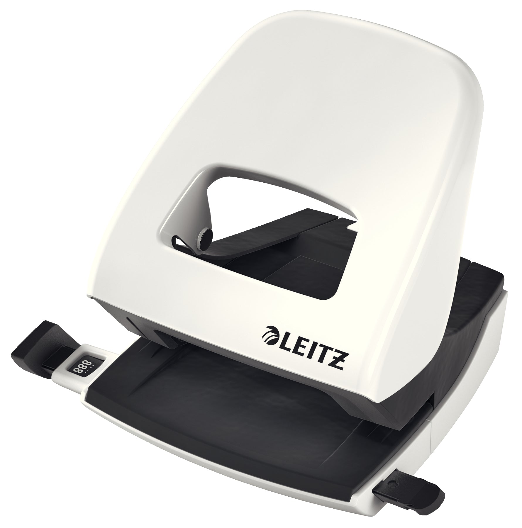 Leitz NeXXt WOW 2 Hole Metal Office Hole Punch 30 Sheet White - 50081001