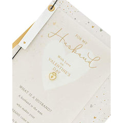 Lovely Heartfelt Design Husband Valentines Day Card