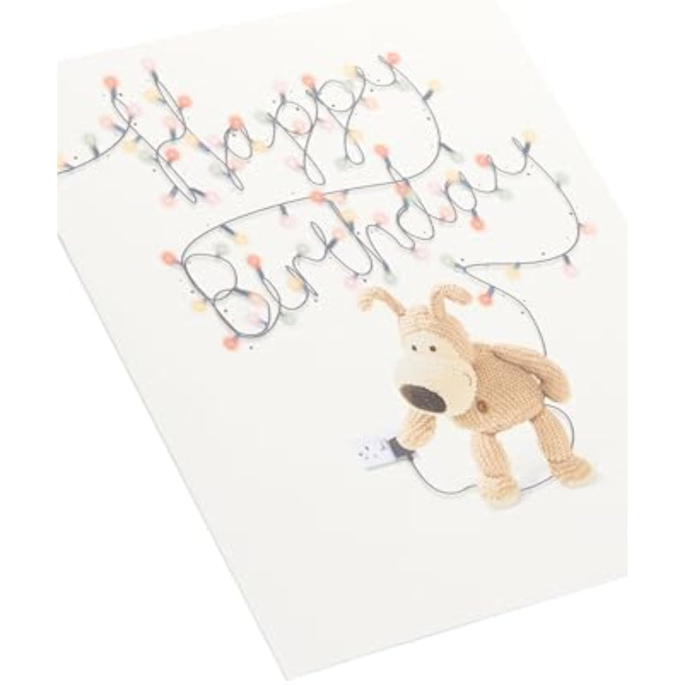 Boofle Birthday Card for Him/Her/Friend - Cute Design HAPPY BIRTHDAY