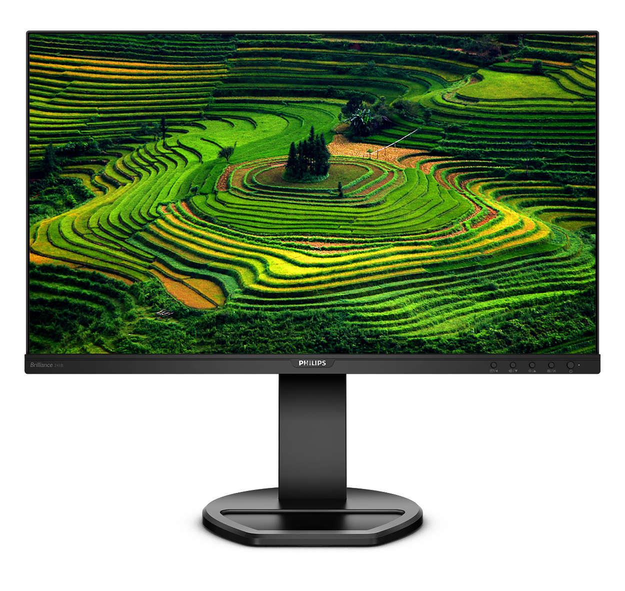 Philips 241B8QJEB 23.8 Inch 1920 x 1080 Pixels Full HD HDMI VGA DisplayPort DVI Monitor