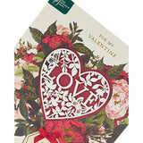 Floral Bouquette Romantic Valentine's Day Card