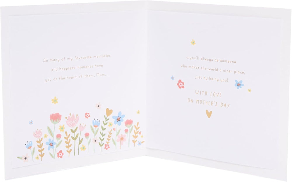 UK Greetings Mother's Day Card for Mum - Cute Keepsake Attachment Design