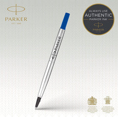 Parker Rollerball Pen Blue 2 Refills