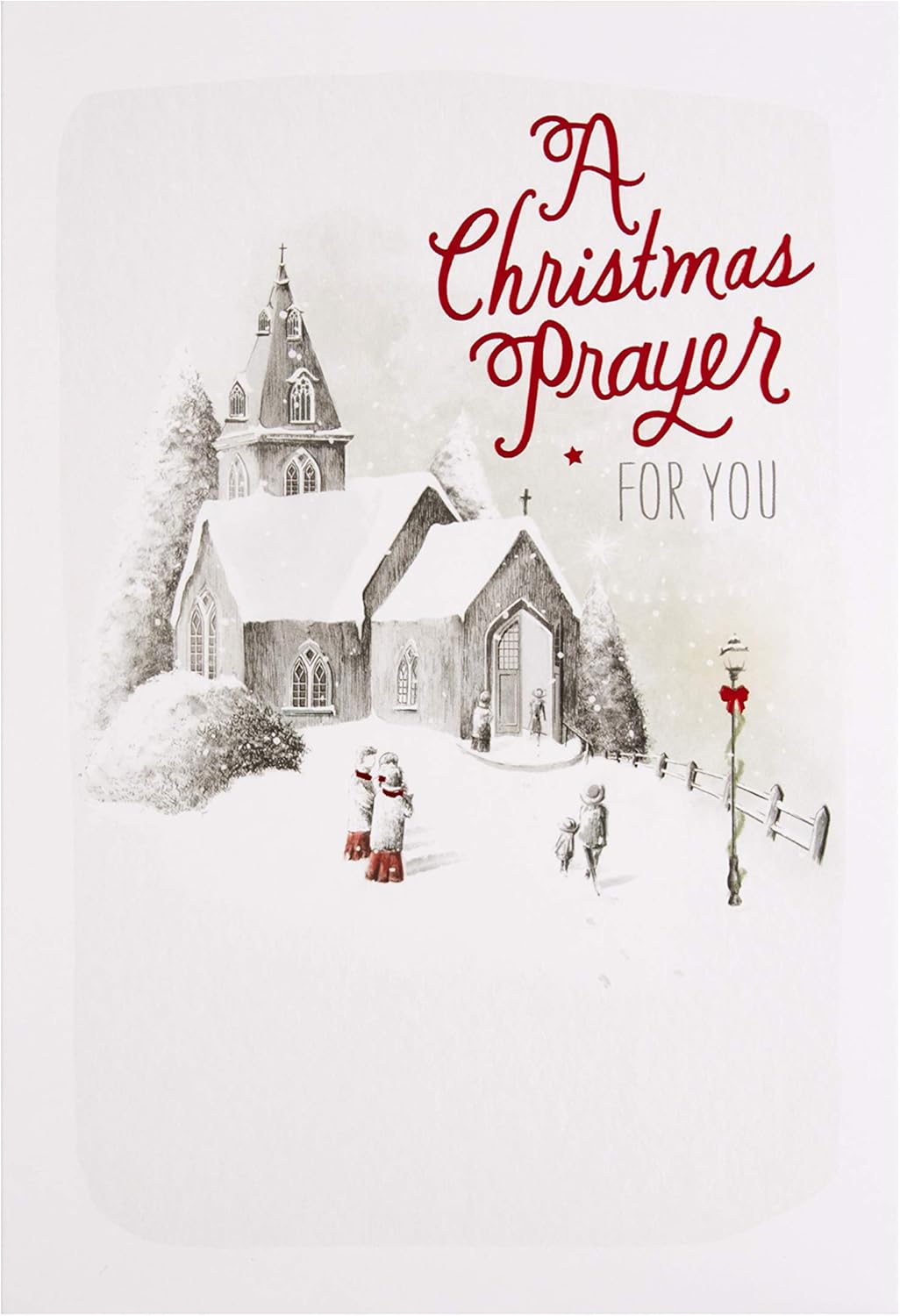 Christmas Greeting Card for Godson with Cute Festive Design and Heartfelt Wishes
