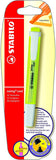 Stabilo Yellow Swing Cool Highlighter for stationery, featuring a bright yellow ink and ergonomic design for effective marking.