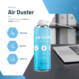 Sterlix Air Duster Can 400ml for cleaning electronics, showing a blue and white aerosol can used for dust removal.