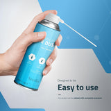 Sterlix Air Duster Can 400ml for cleaning electronics, featuring a spray nozzle and compact design for dust removal.