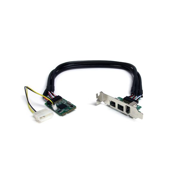 StarTech.com 3 PT 2b 1a 1394 Mini PCIe FireWire Card