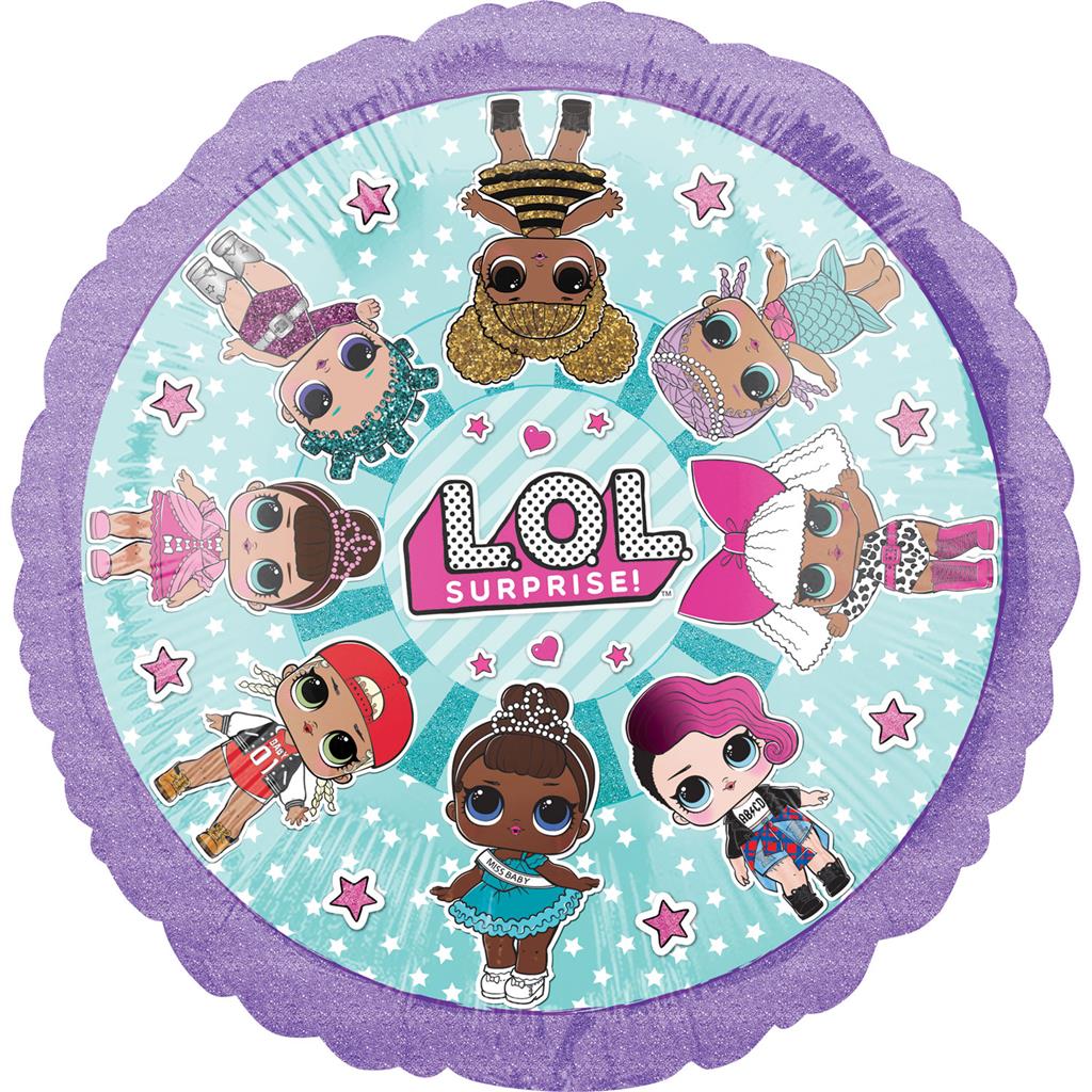 LOL Surprise Round Foil Balloon