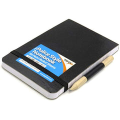 Police Style Elasticated Notebook