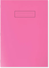 Silvine NBA4BT A4 Bright Exercise Notebook - Assorted Colours