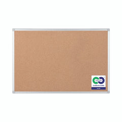 Bi-Office Earth-It Cork Noticeboard Aluminium Frame 1800x900mm - CA071790 DD