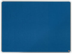 Nobo Premium Plus Blue Felt Noticeboard Aluminium Frame 1200x900mm 1915189