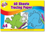 Tallon A4 tracing paper pad with 60 sheets, ideal for artists and designers to create detailed sketches and drawings.