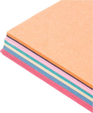 Assorted Tallon A4 activity paper sheets for crafts, 100 loose sheets in various colors, ideal for creative projects
