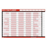 Tallon R&B full year wall calendar, black and white design, hanging on a wall with visible month grid and decorative elements.