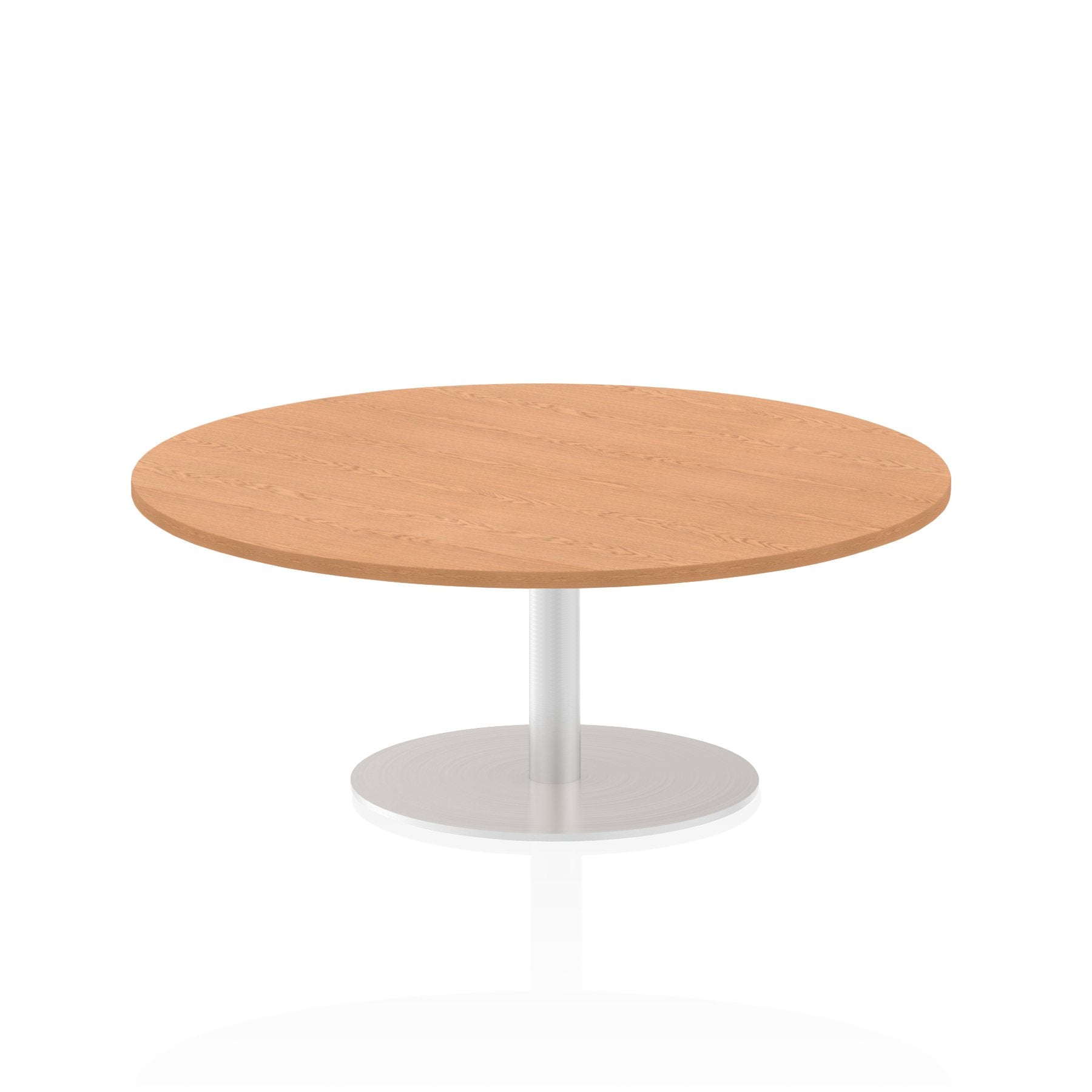 Dynamic Italia 1200mm Poseur Round Table Oak Top 475mm High Leg ITL0158 DD