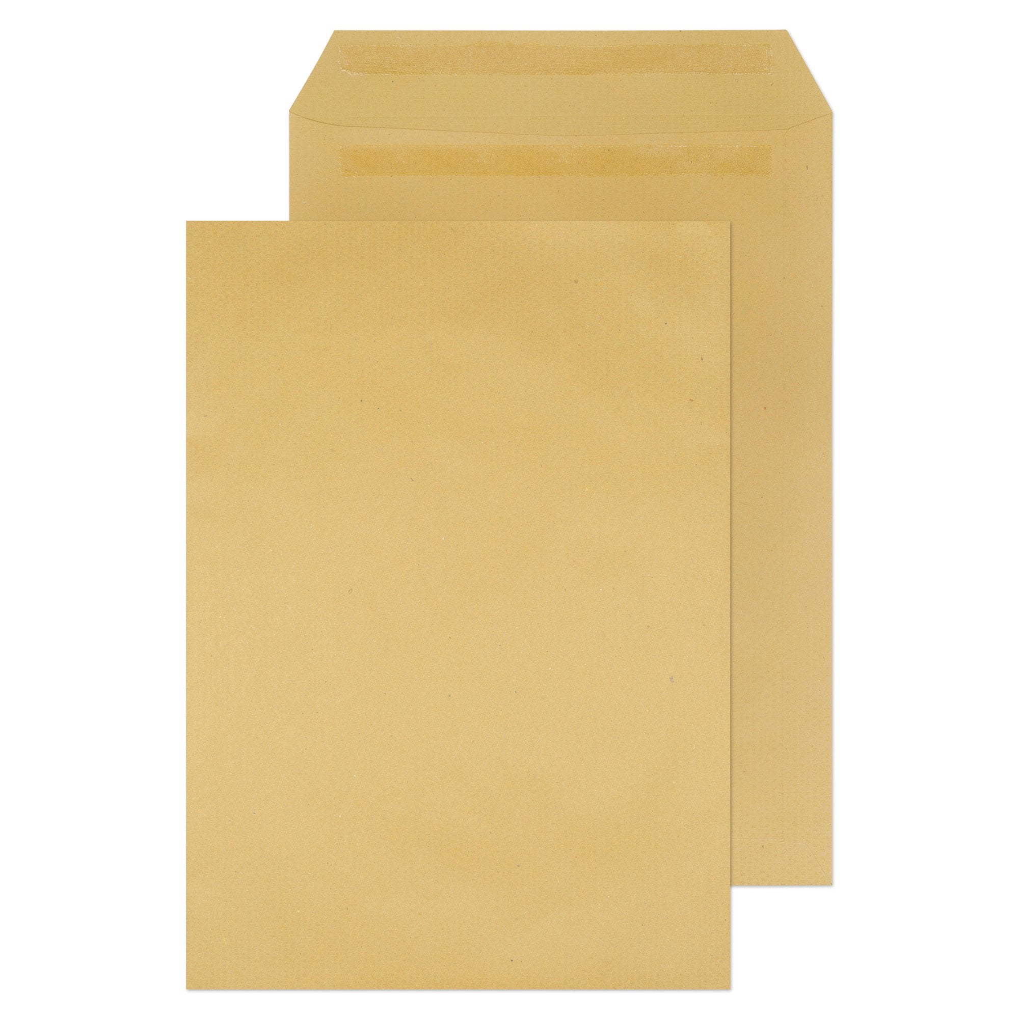 ValueX Everyday Envelopes Manilla Pocket Plain Self Seal 115gsm 381x254mm (Pack 250) - 13890