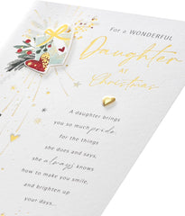 Integrated Daughter Christmas Card