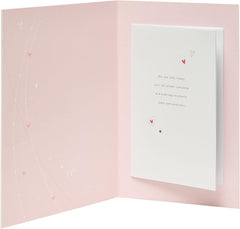 Wife Valentines Day Card With Envelope - Traditional Design