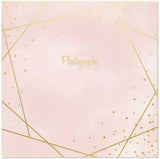 Atlona Tallon Rose Gold Foil Photographs 6x4 Photo Album Memo Slip in Holds 200 Photos, Multicolor, 7545