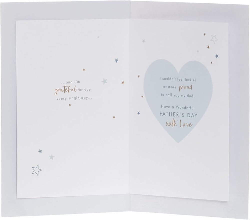 UK Greetings Father's Day Card from Your Daughter - Thank You Design