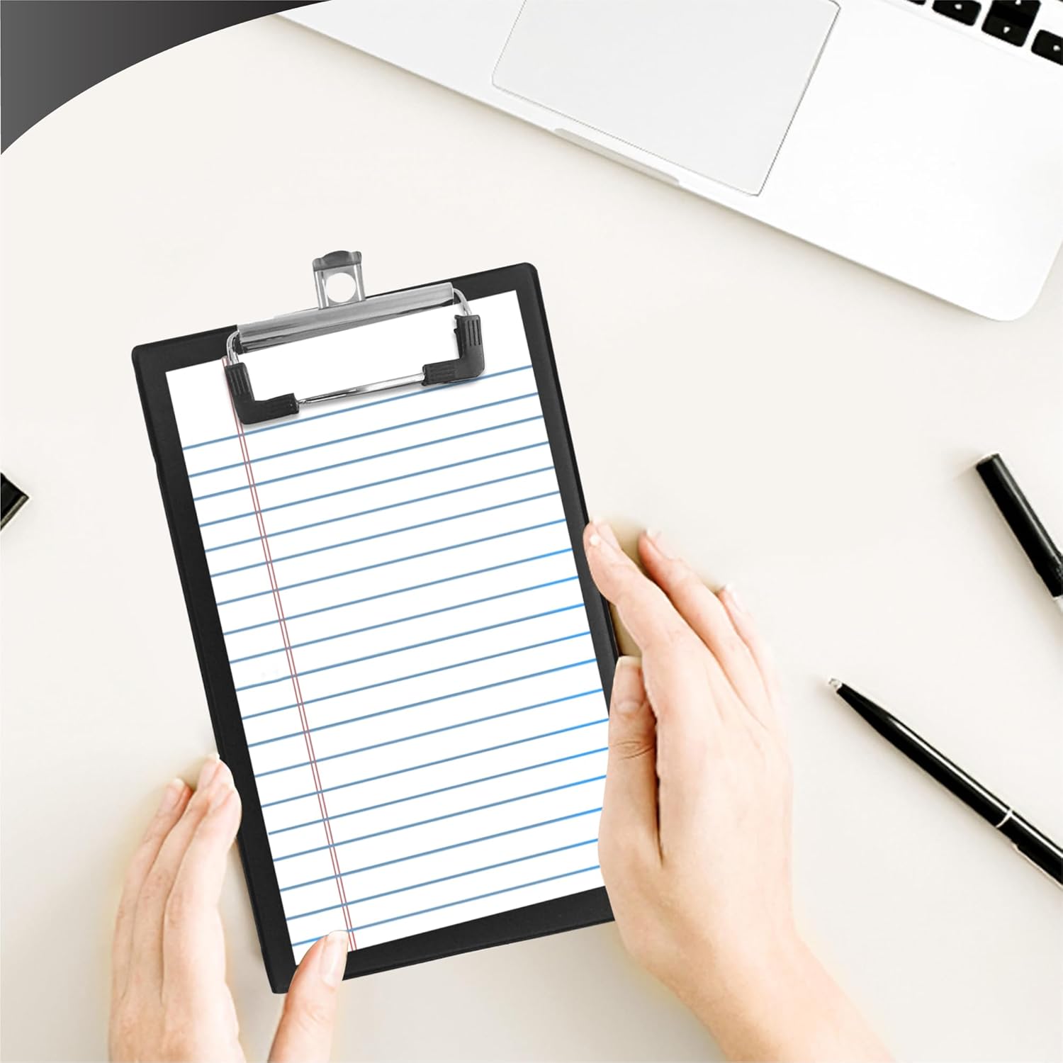 Tiger A6 small mini clipboard from Tiger, featuring a compact design and sturdy clip for stationery and note-taking.