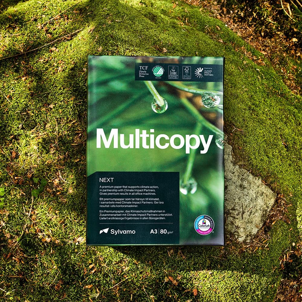 Multicopy Next A3 White Printer Paper 80gsm 1 Ream (500 Sheets)