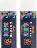 GEO TWIN PK ERASER ORANGE