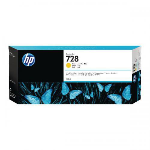 HP F9K15A NO 728 300ml Yellow Ink