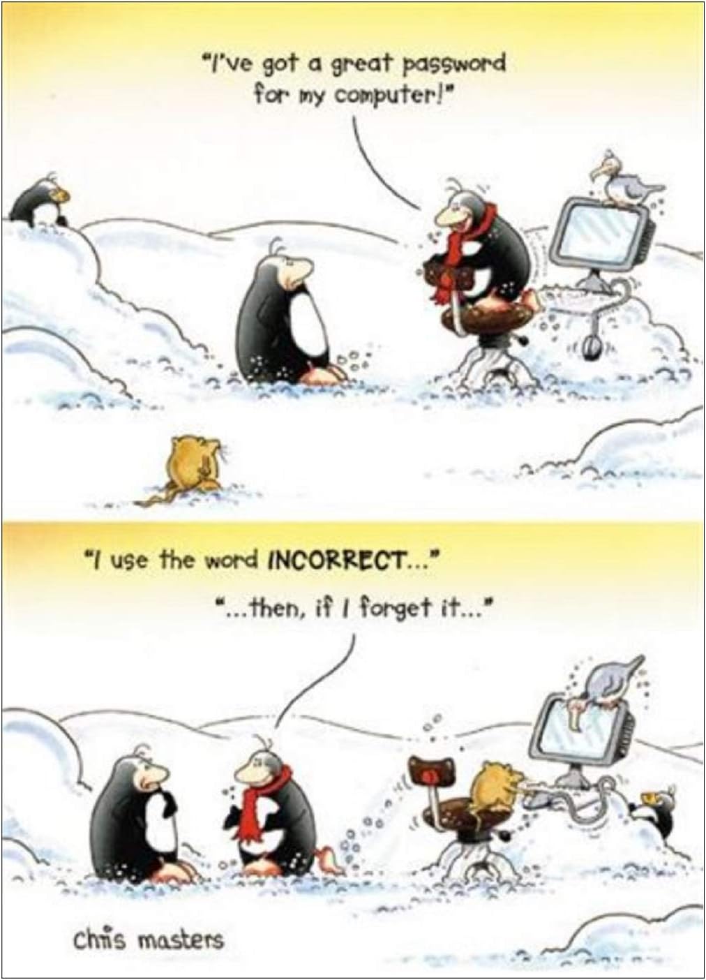 Incorrect Password