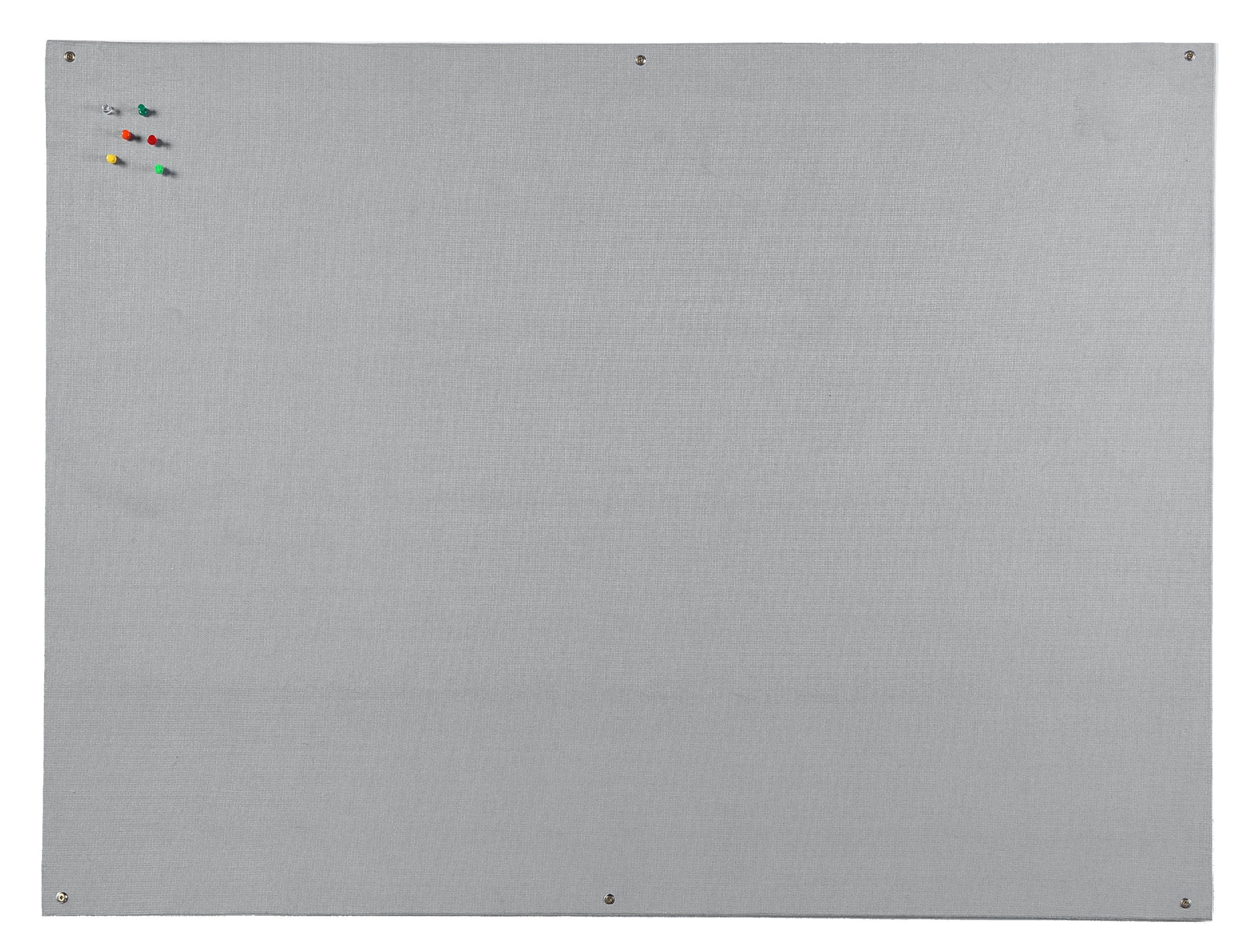 Bi-Office Grey Felt Noticeboard Unframed 900x600mm - FB0742397 DD