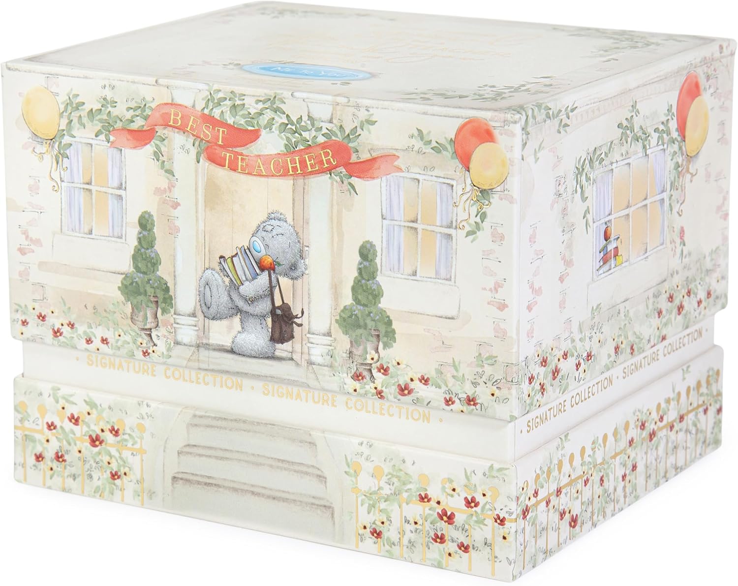 Tatty Teddy Luxury Bone China Gift Mug for Teacher Thank You Presented in Satin Lined Gift Box Signature Collection