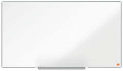 Nobo Impression Pro Widescreen Magnetic Enamel Whiteboard Aluminium Frame 890x500mm 1915249