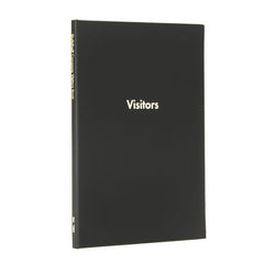 Guildhall Company Visitors Book A4 160 Pages Black