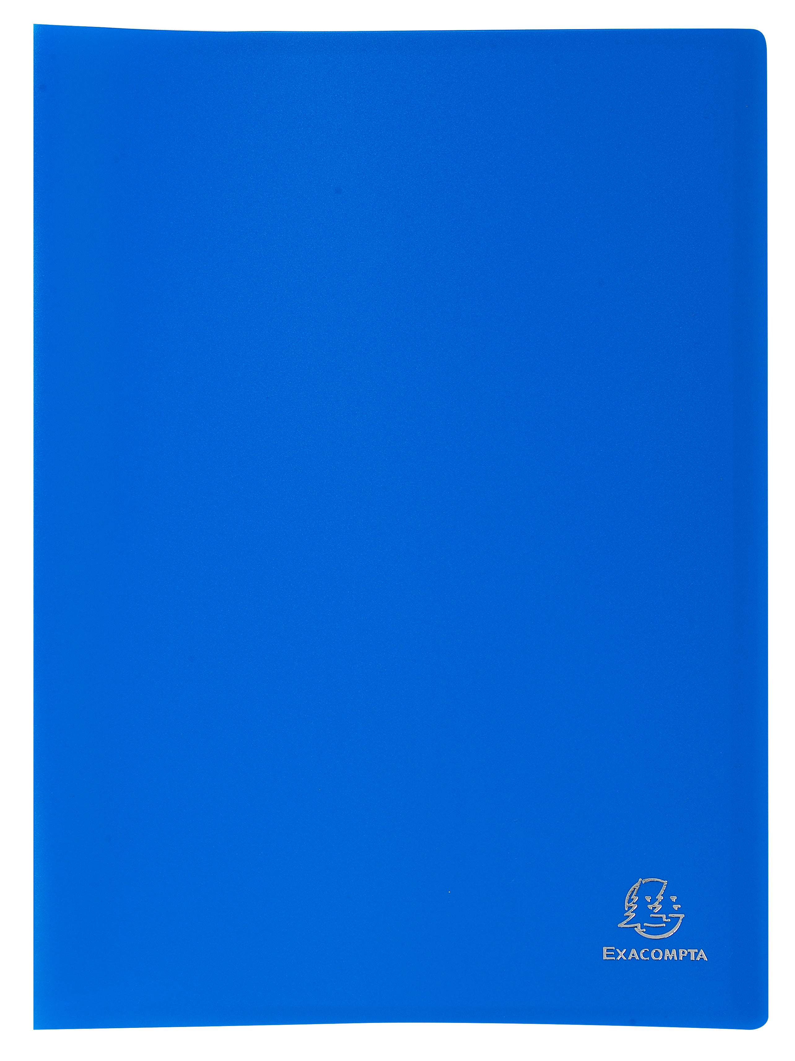 Exacompta A4 Display Book Soft Eco Polypropylene 40 Pocket Blue - 8547E