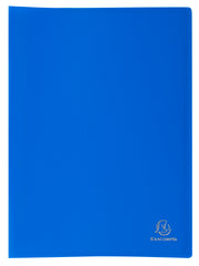 Exacompta A4 Display Book Soft Eco Polypropylene 40 Pocket Blue - 8547E