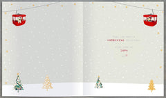 Across the Miles Christmas Card – Festive Greeting for Loved Ones Far Away