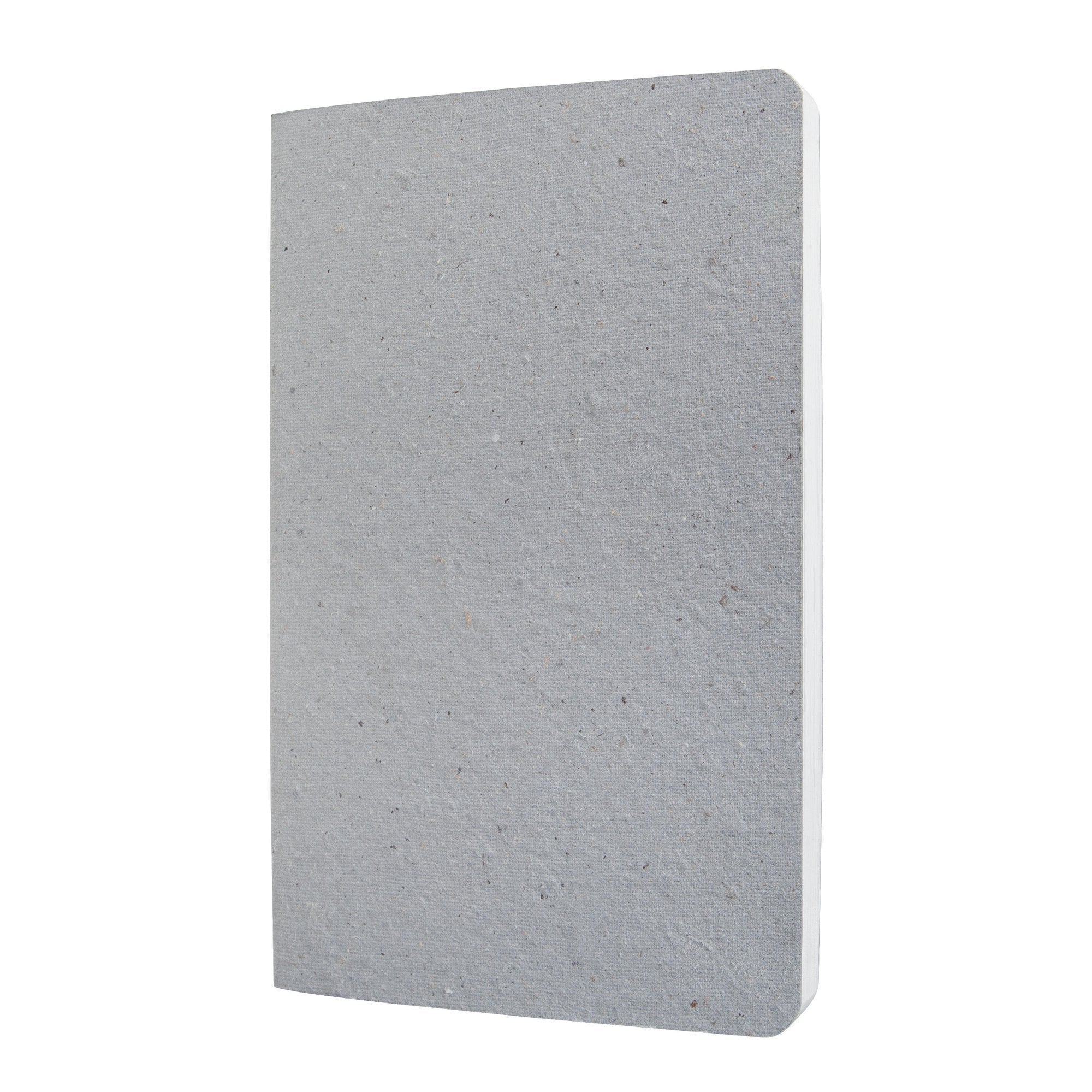 Sigel Re-Up Notebook A5 140x200x10mm Softcover Made Of Coffee Husks Pages Made Of Cotton Waste Vegan 100 100gsm Ruled Pages Light Grey - RU101