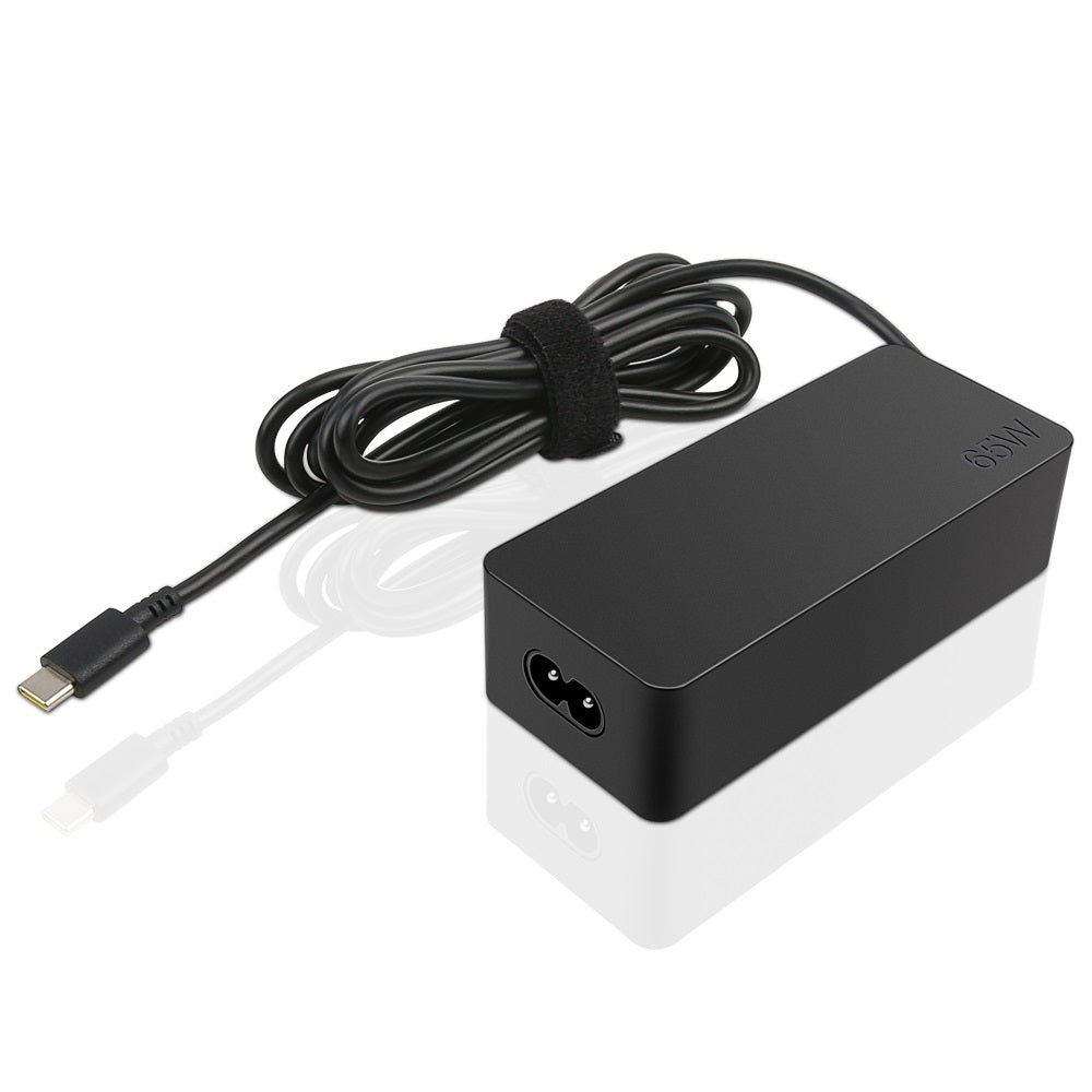Lenovo 65W Standard AC Adapter USB Type C UK Ireland Input Power 100 to 240V 1.5A 50 to 60Hz