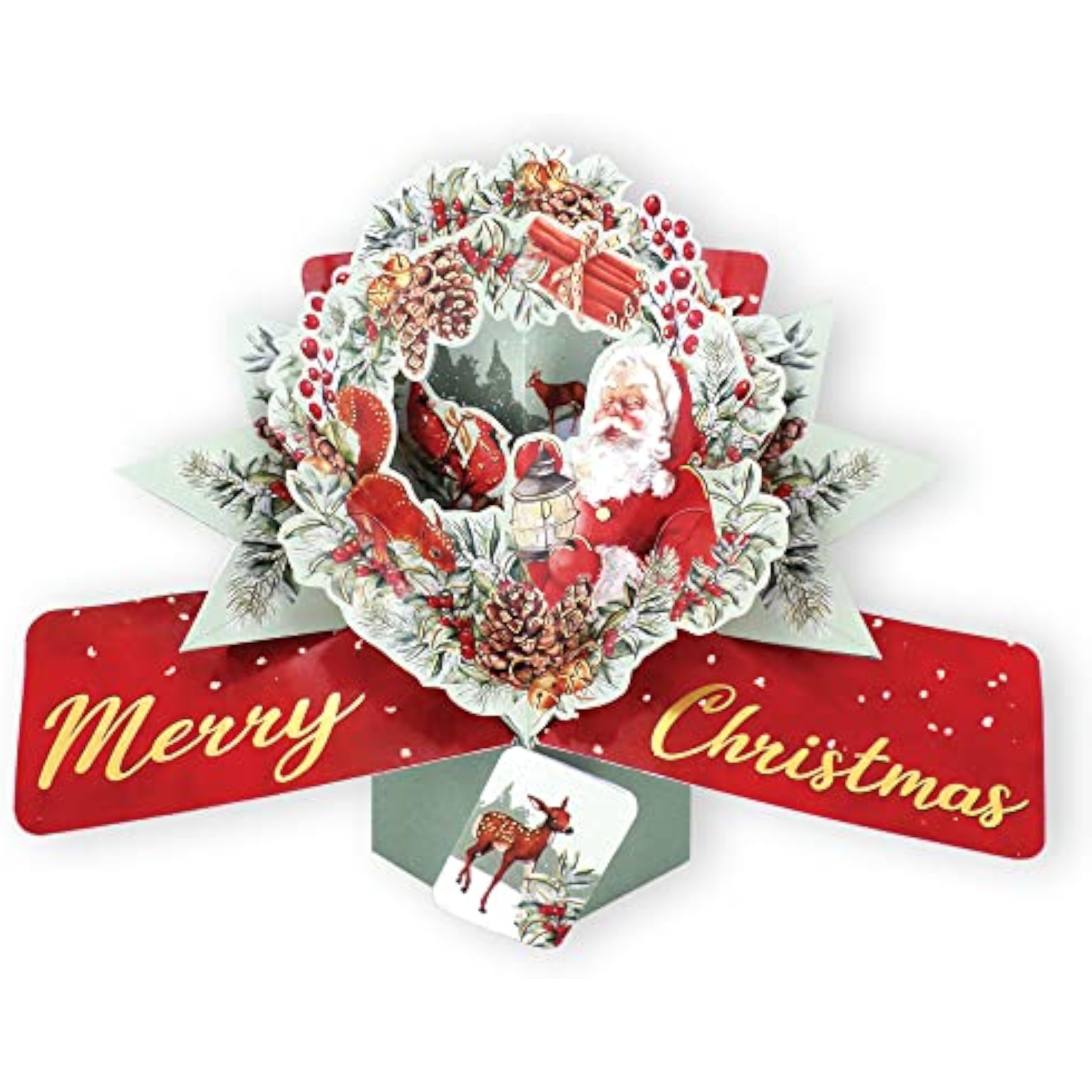 Wreath With Santa