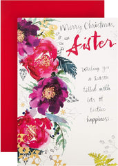 Christmas Card for Sister – Heartfelt Festive Design
